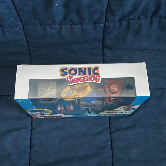 Sonic the Hedgehog Sonic 2.5” Diorama Super Stars: Sonic vs Fang - Picture 11 of 12